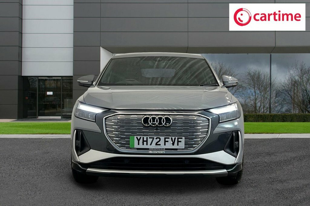 Audi Q4 E Tron Suv Grey #4