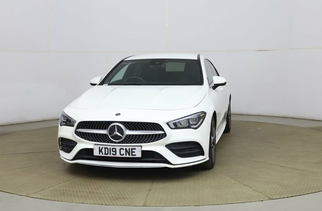 Mercedes-Benz CLA Class 2L Amg Line White #2