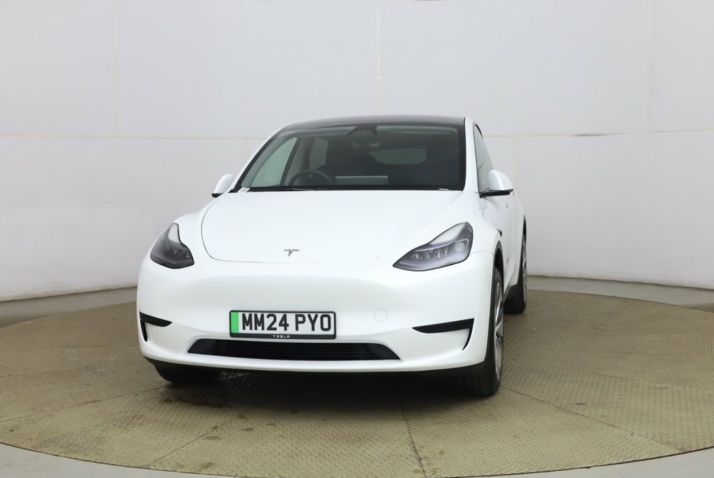 Tesla Model Y Suv White #2