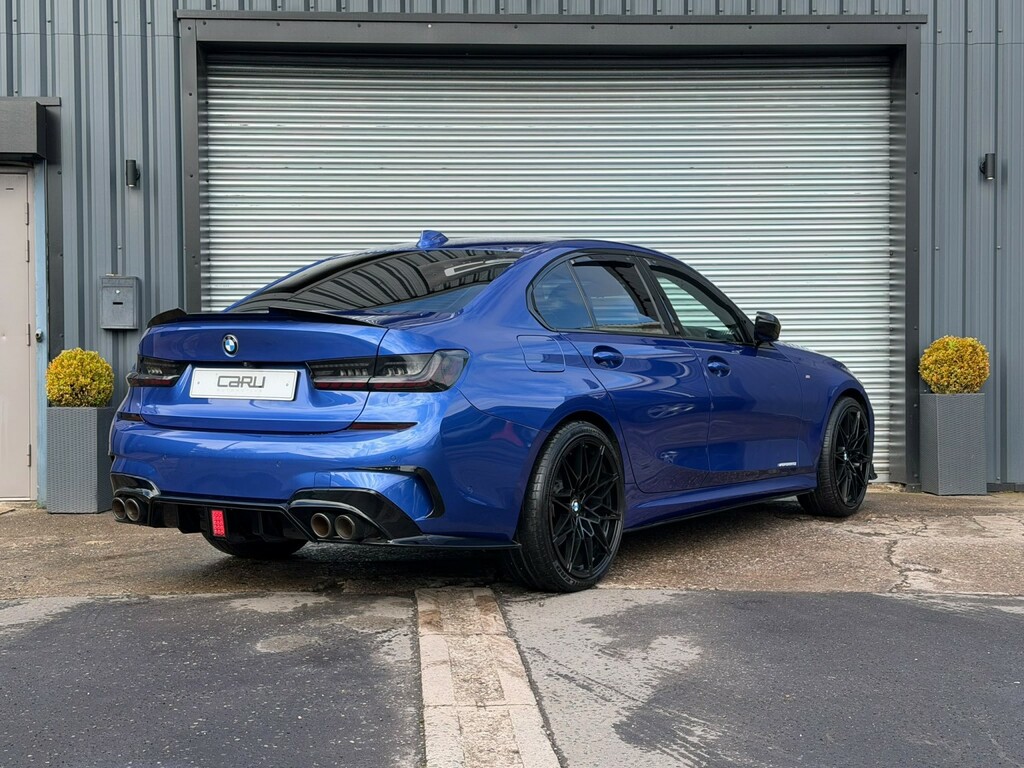 BMW 3 Series 2.0 330E M Sport Saloon Blue #5