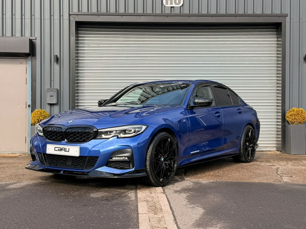 BMW 3 Series 2.0 330E M Sport Saloon Blue #2