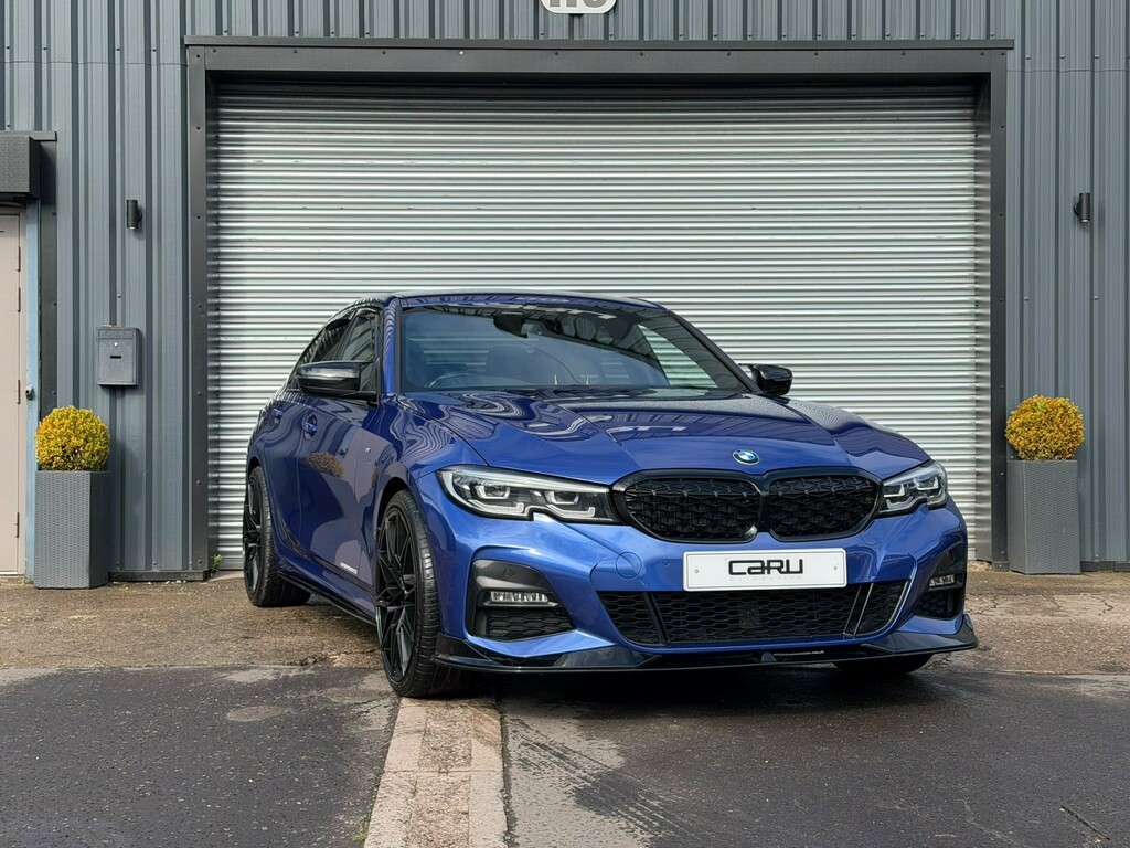 BMW 3 Series 2.0 330E M Sport Saloon Blue #3