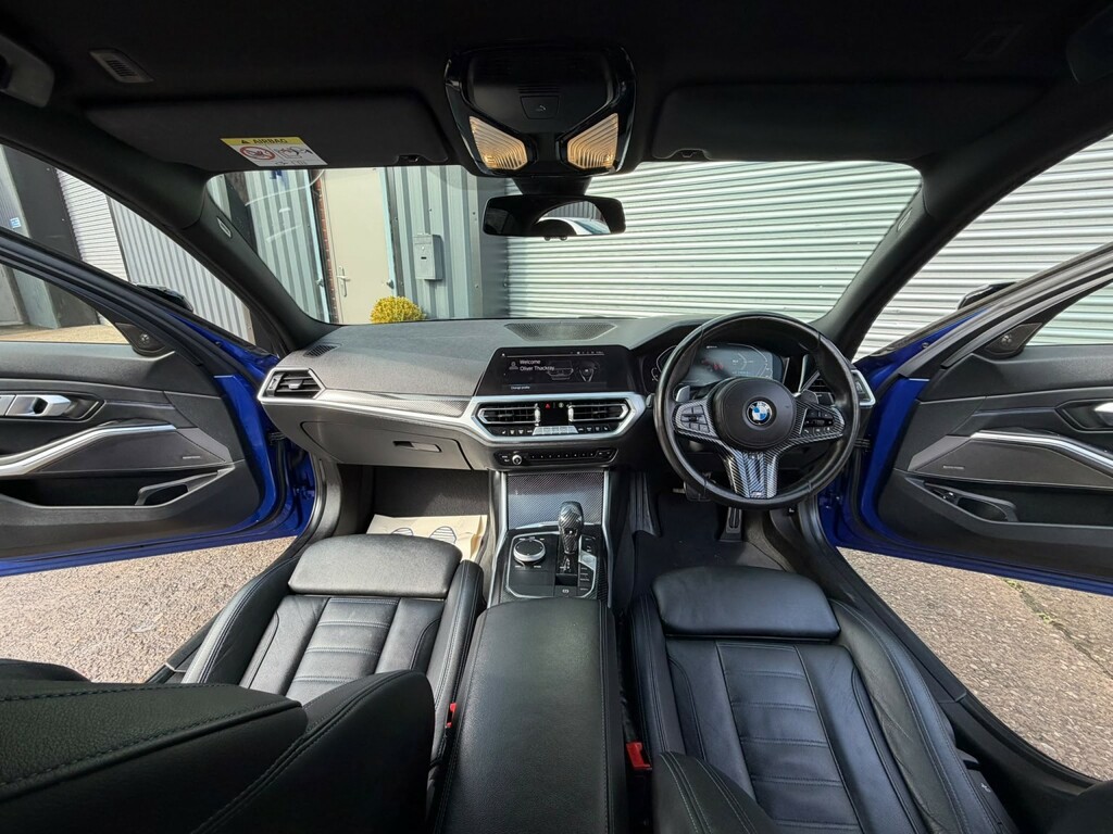 BMW 3 Series 2.0 330E M Sport Saloon Blue #6