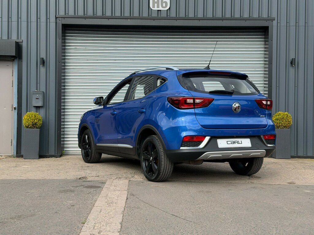 MG ZS Hatchback 1.0T Gdi Exclusive Dct 2019 YK68SBV Blue #5