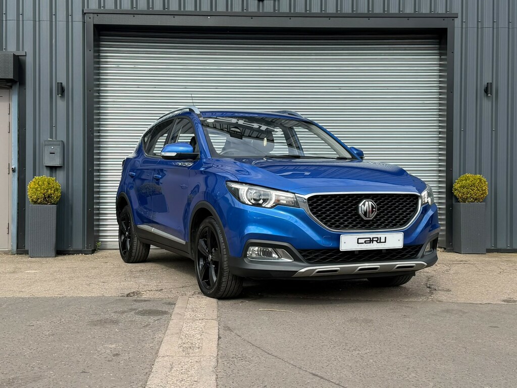 MG ZS Hatchback 1.0T Gdi Exclusive Dct 2019 YK68SBV Blue #4