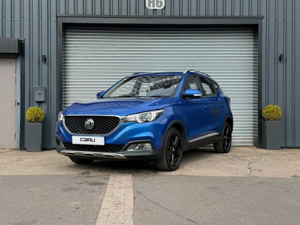 MG ZS Hatchback 1.0T Gdi Exclusive Dct 2019 YK68SBV Blue #2