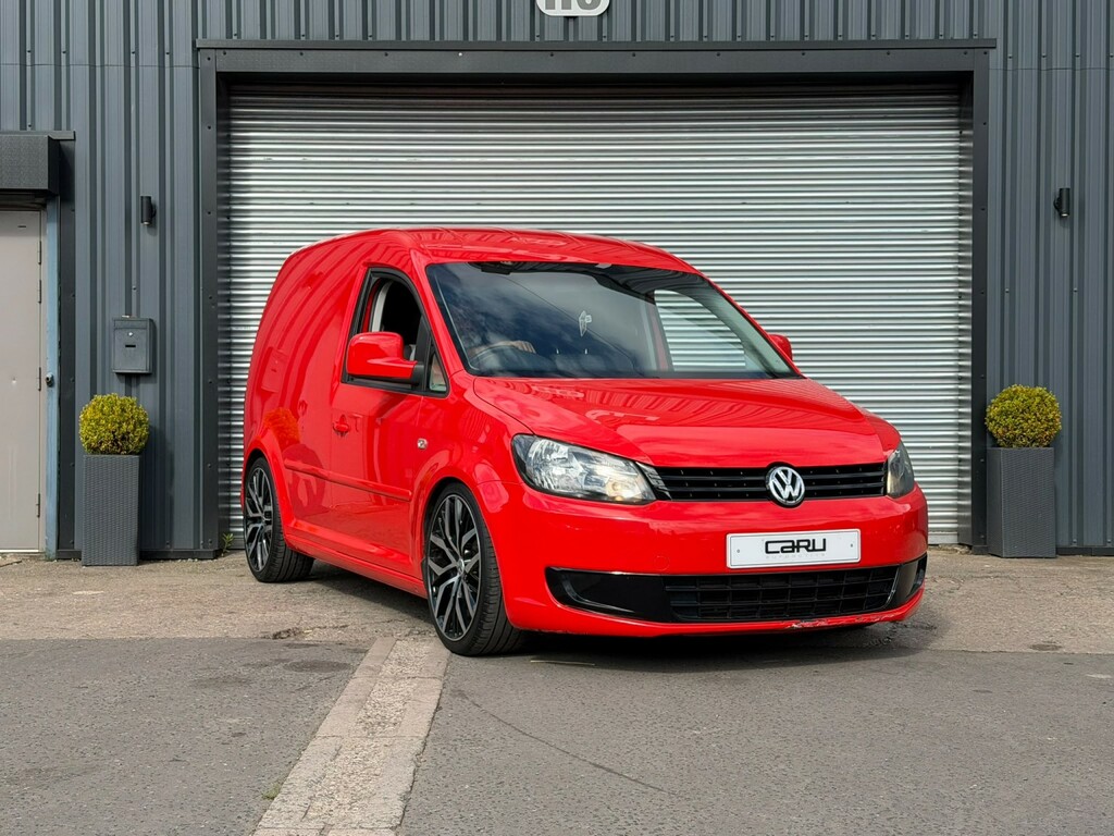 Volkswagen Caddy 1.6 Tdi C20 Startline Red #4