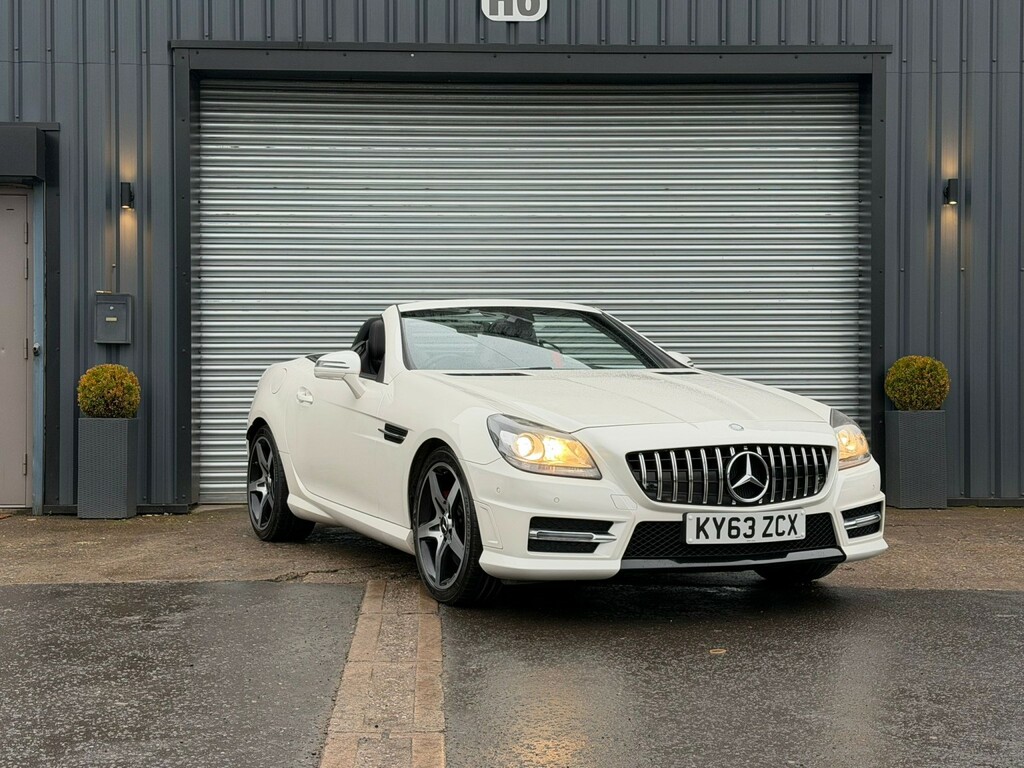 Mercedes-Benz SLK 3.5 Slk350 Amg Sport White #4