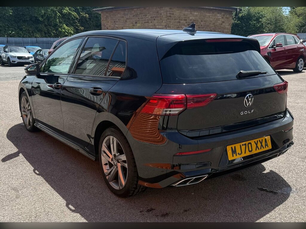 Volkswagen Golf 2.0 Tdi R-line Dsg Euro 6 Ss MJ70XXA Black #3