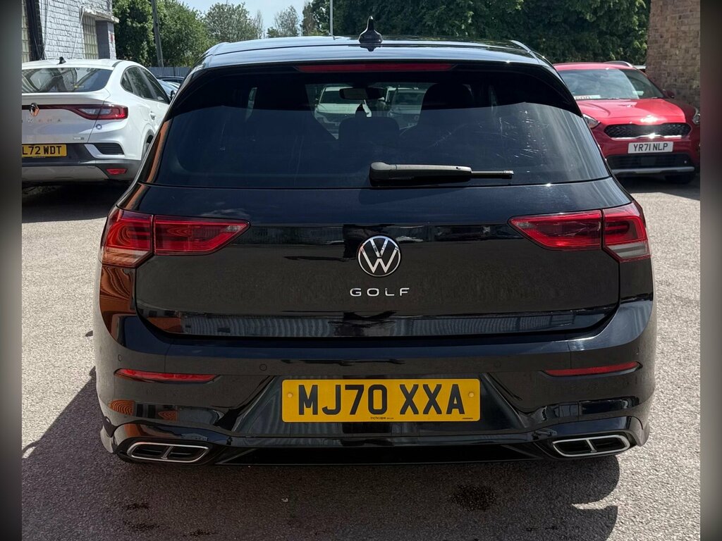 Volkswagen Golf 2.0 Tdi R-line Dsg Euro 6 Ss MJ70XXA Black #6