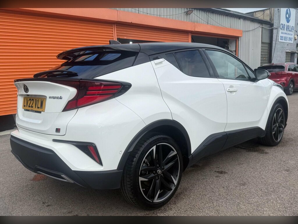 Toyota C-Hr 1.8 Vvt-h Gr Sport Cvt Euro 6 Ss LV22VLW White #5