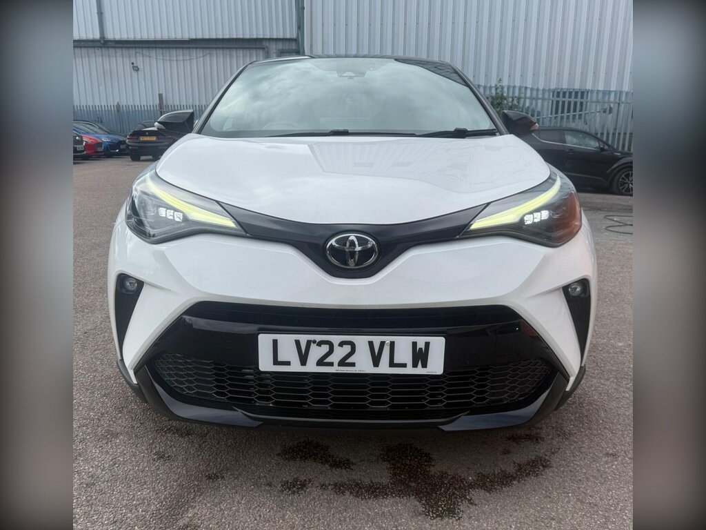 Toyota C-Hr 1.8 Vvt-h Gr Sport Cvt Euro 6 Ss LV22VLW White #2