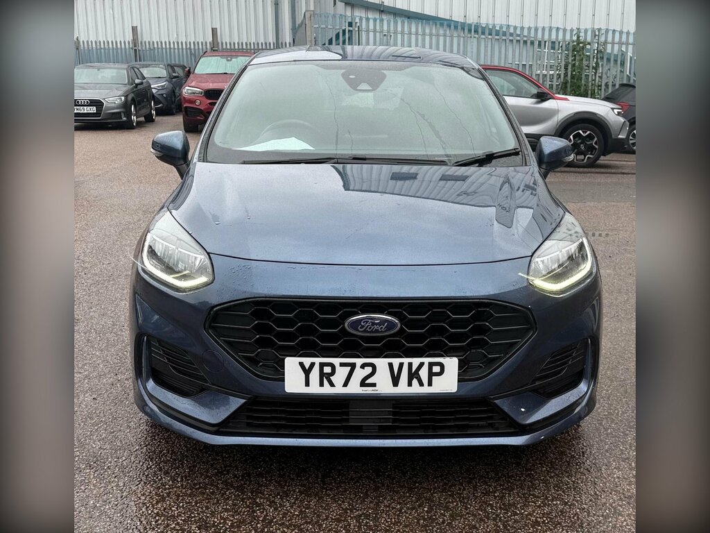 Ford Fiesta 1.0T Ecoboost Mhev St-line Dct Euro 6 Ss YR72VKP Blue #5