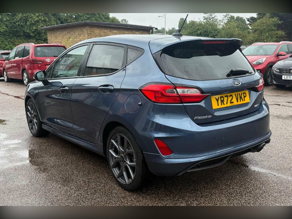 Ford Fiesta 1.0T Ecoboost Mhev St-line Dct Euro 6 Ss YR72VKP Blue #3