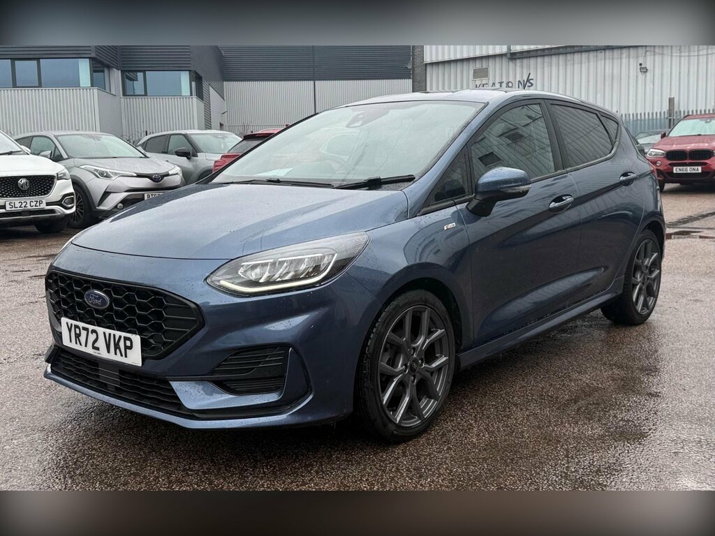 Ford Fiesta 1.0T Ecoboost Mhev St-line Dct Euro 6 Ss YR72VKP Blue #2