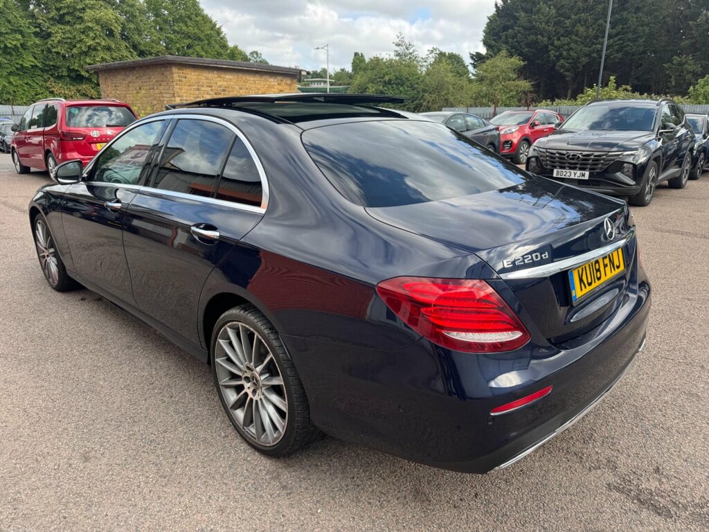 Mercedes-Benz E Class 2.0 E220d Amg Line Premium G-tronic 4Matic Euro KU18FNJ Blue #3