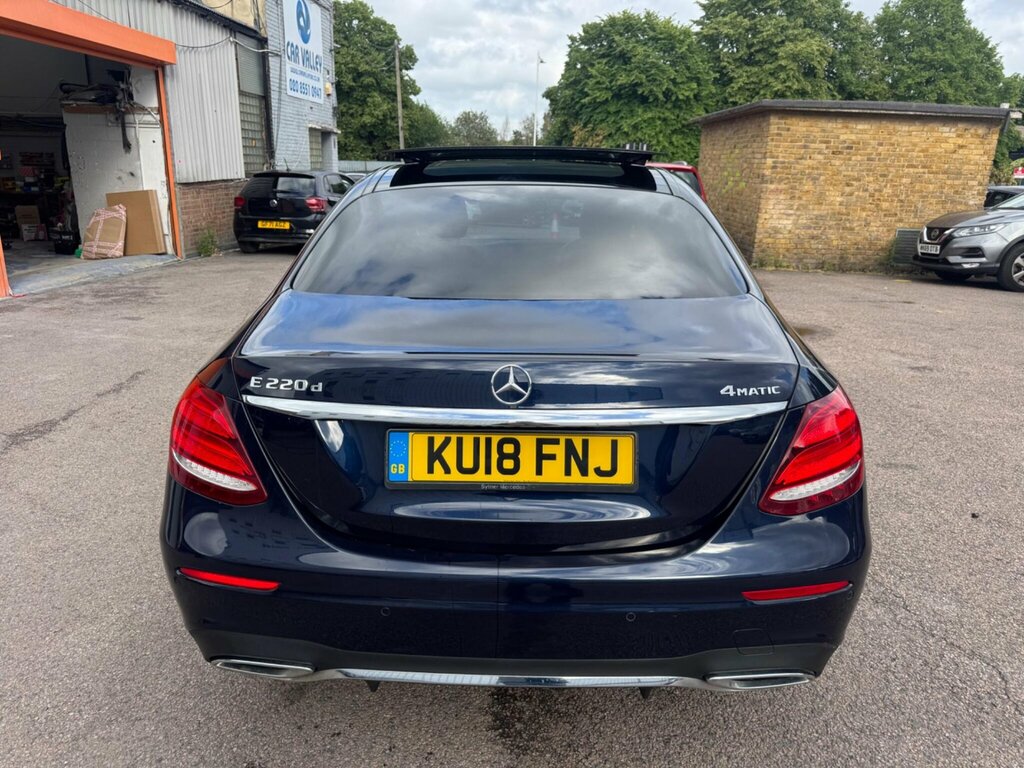 Mercedes-Benz E Class 2.0 E220d Amg Line Premium G-tronic 4Matic Euro KU18FNJ Blue #6