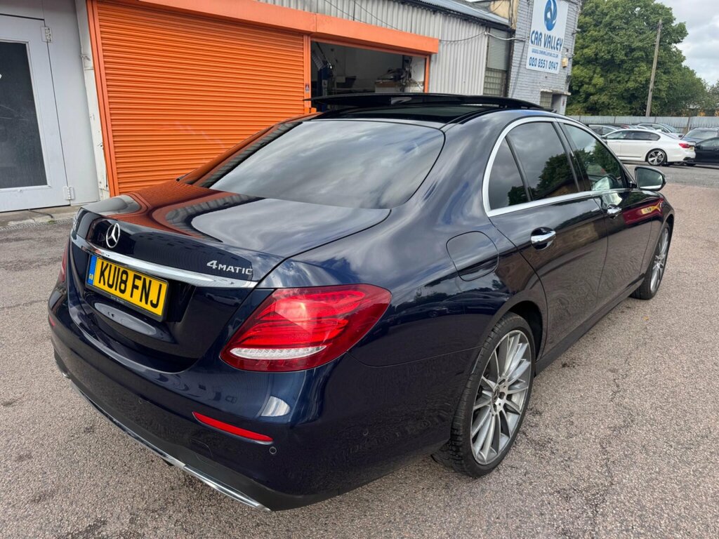 Mercedes-Benz E Class 2.0 E220d Amg Line Premium G-tronic 4Matic Euro KU18FNJ Blue #4