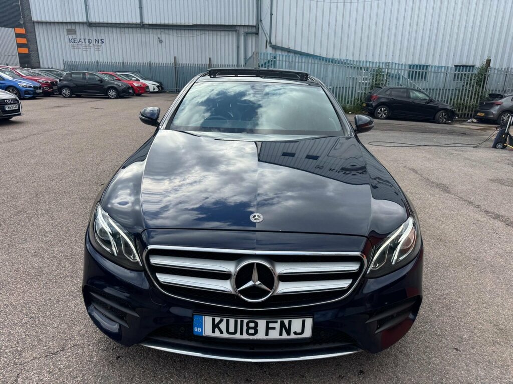 Mercedes-Benz E Class 2.0 E220d Amg Line Premium G-tronic 4Matic Euro KU18FNJ Blue #5