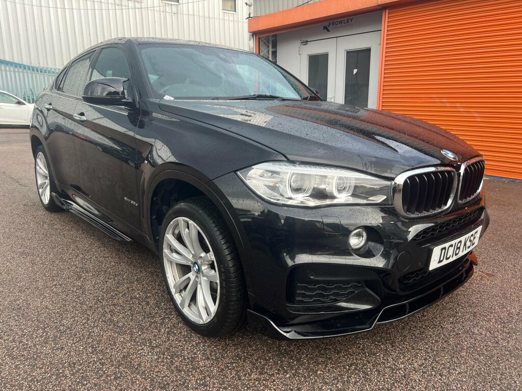 BMW X6 3.0 30D M Sport Xdrive Euro 6 Ss Black