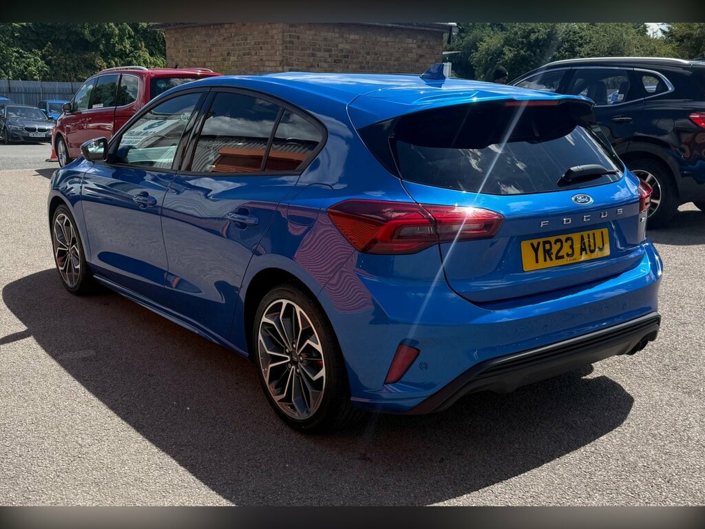 Ford Focus 1.0T Ecoboost Mhev St-line Vignale Dct Euro 6 Ss YR23AUJ Blue #3