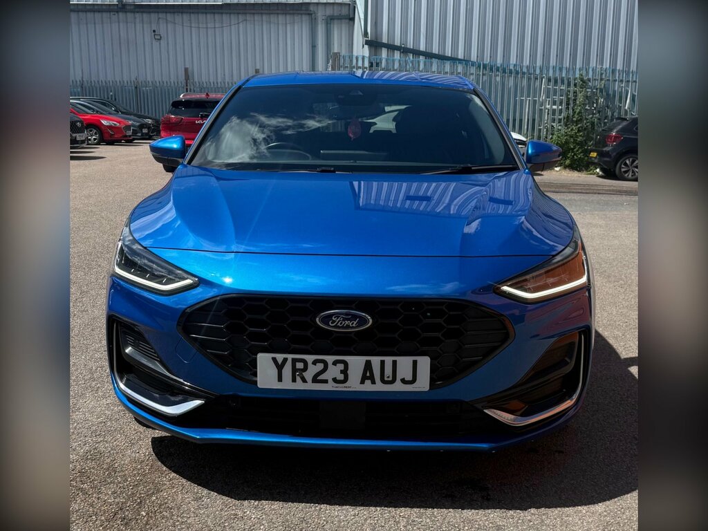 Ford Focus 1.0T Ecoboost Mhev St-line Vignale Dct Euro 6 Ss YR23AUJ Blue #2