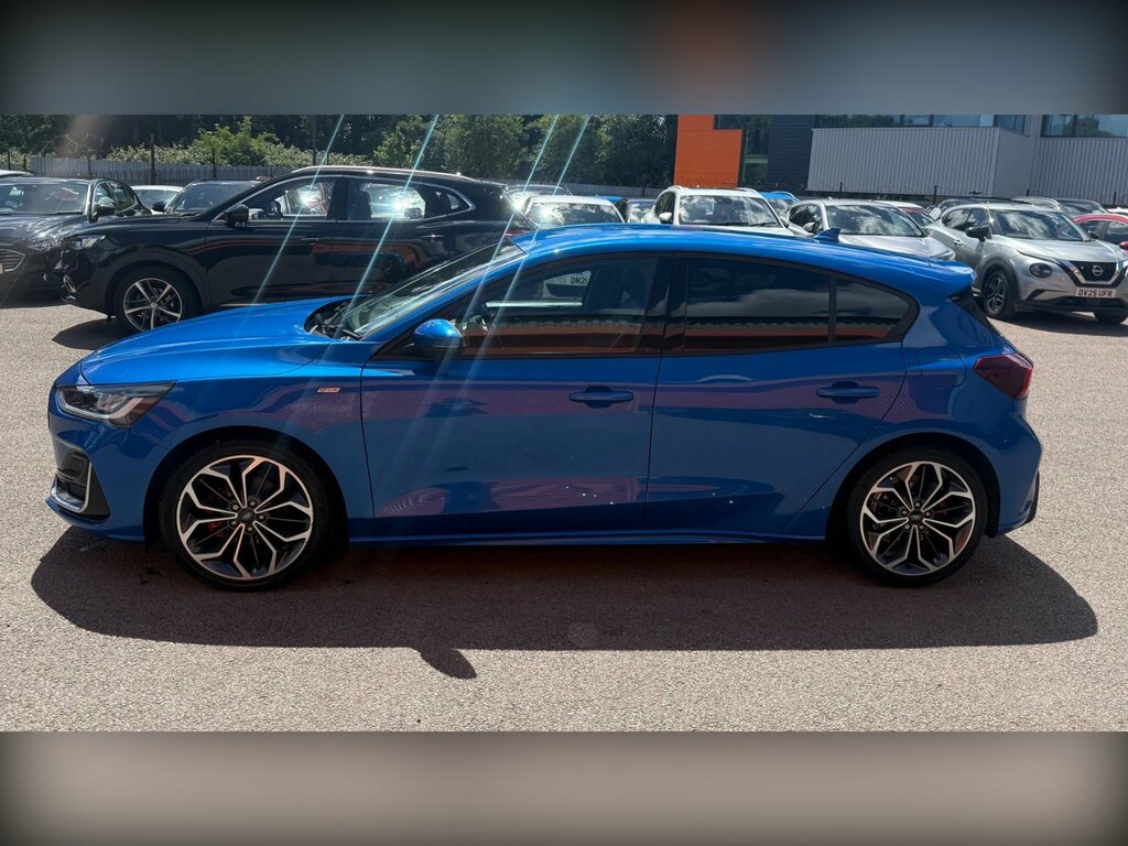 Ford Focus 1.0T Ecoboost Mhev St-line Vignale Dct Euro 6 Ss YR23AUJ Blue #4