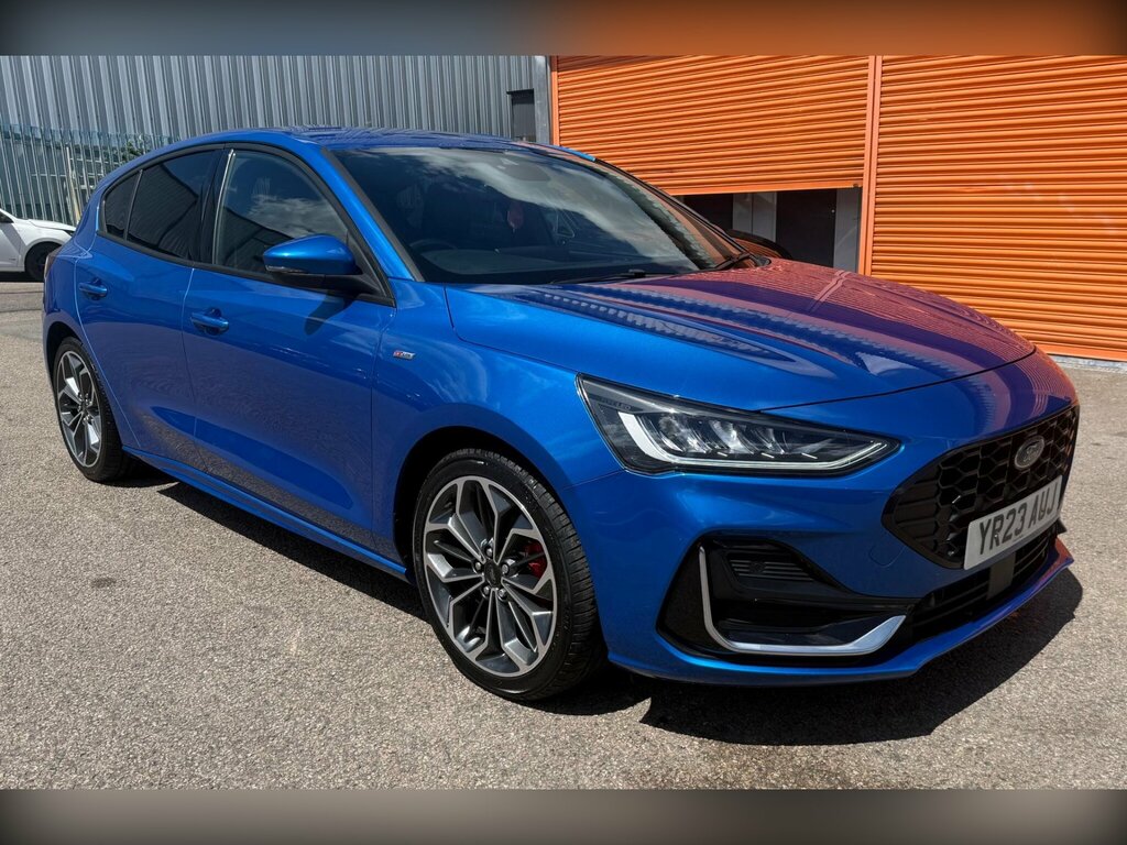 Ford Focus 1.0T Ecoboost Mhev St-line Vignale Dct Euro 6 Ss Blue