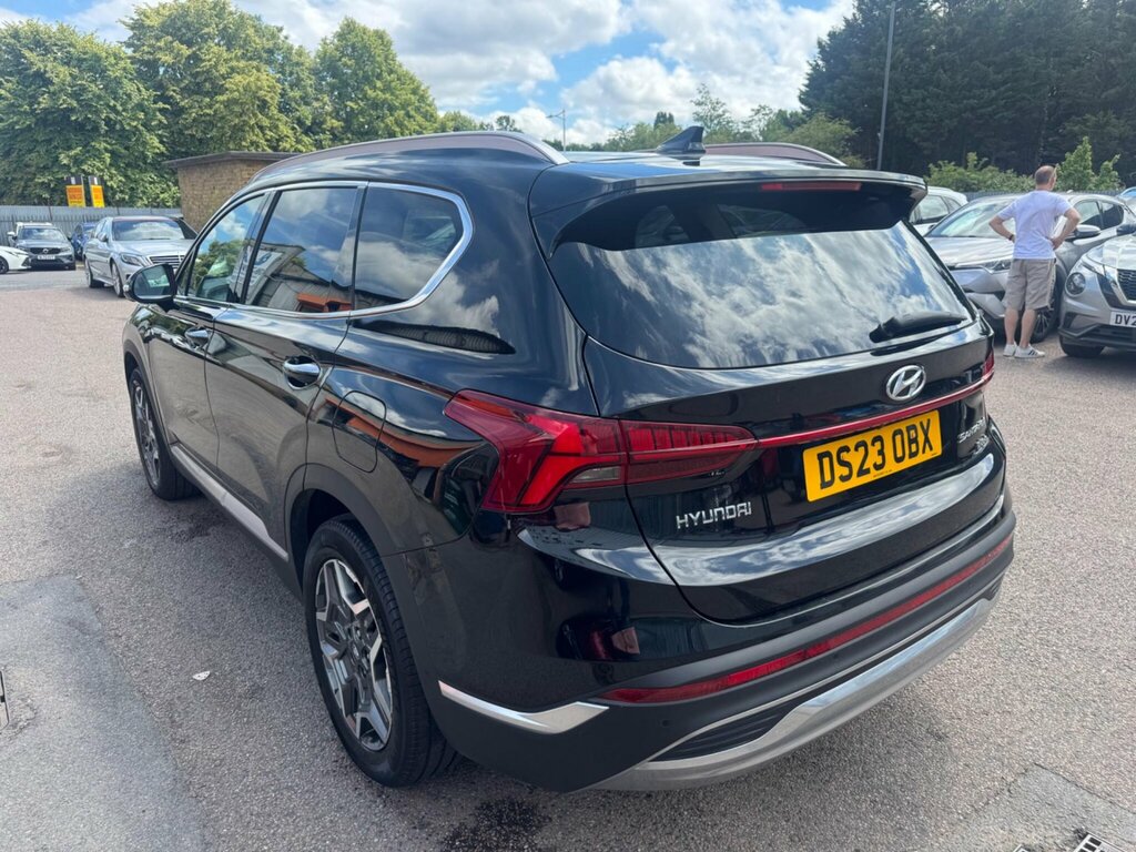 Hyundai Santa Fe 1.6 T-gdi 13.8Kwh Ultimate 4Wd Euro 6 Ss 5 Black #3