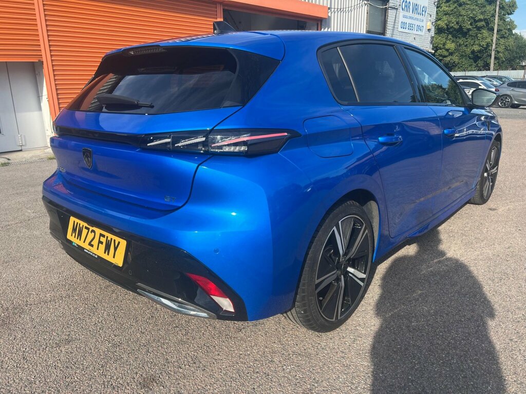 Peugeot 308 1.2 Puretech Gt Eat Euro 6 Ss Blue #6