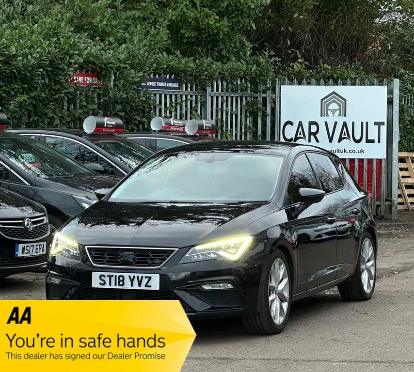 Seat Leon Hatchback 1.8 Tsi Fr Technology Dsg Euro 6 Ss 5 Black