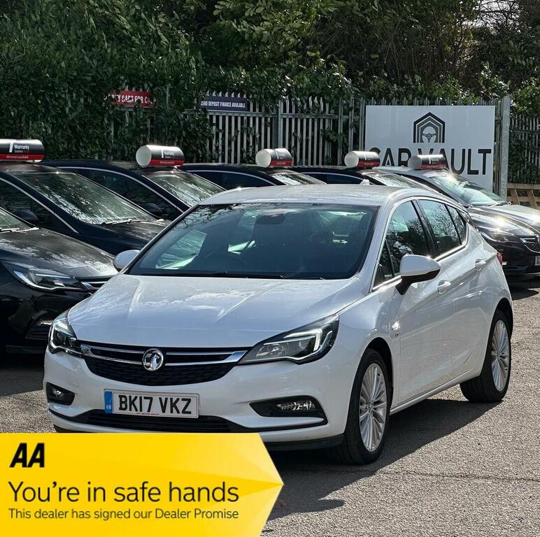 Vauxhall Astra Hatchback 1.0I Turbo Ecoflex Elite Nav Euro 6 Ss White
