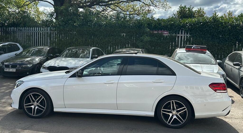 Mercedes-Benz E Class 2.1 E220 Bluetec Amg Night Edition Premium G-tro YN16XAG White #5