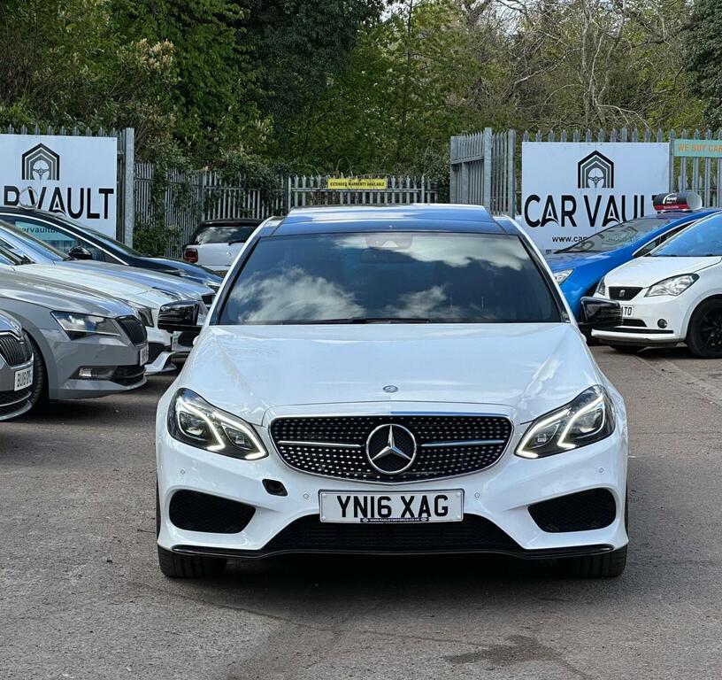 Mercedes-Benz E Class 2.1 E220 Bluetec Amg Night Edition Premium G-tro YN16XAG White #3