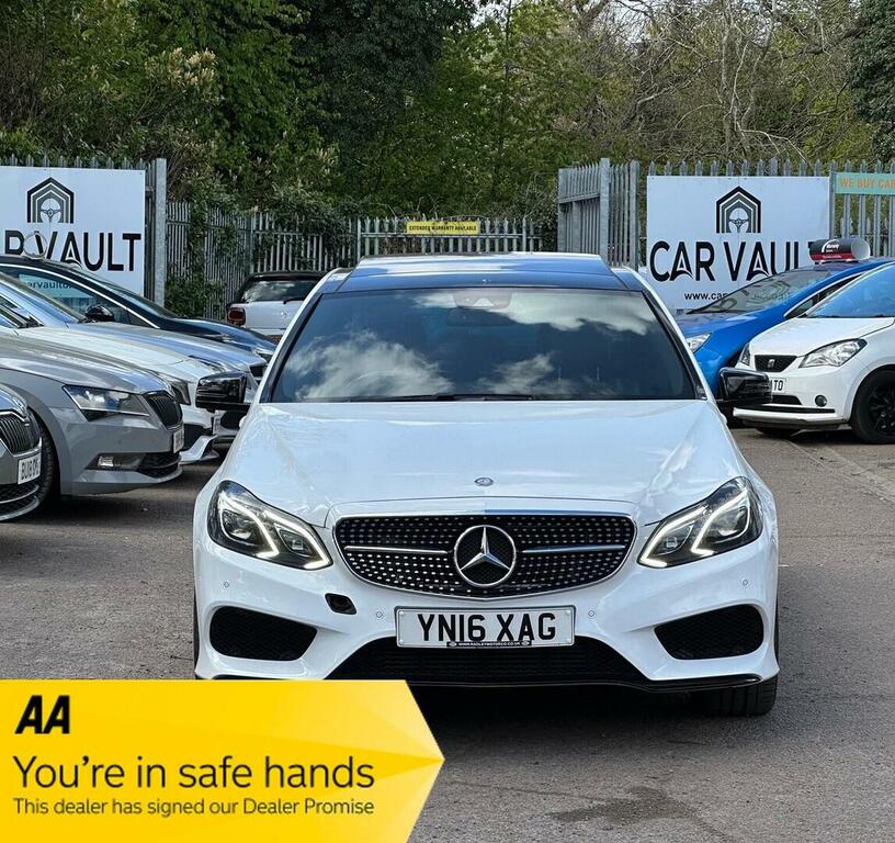 Mercedes-Benz E Class 2.1 E220 Bluetec Amg Night Edition Premium G-tro YN16XAG White #2