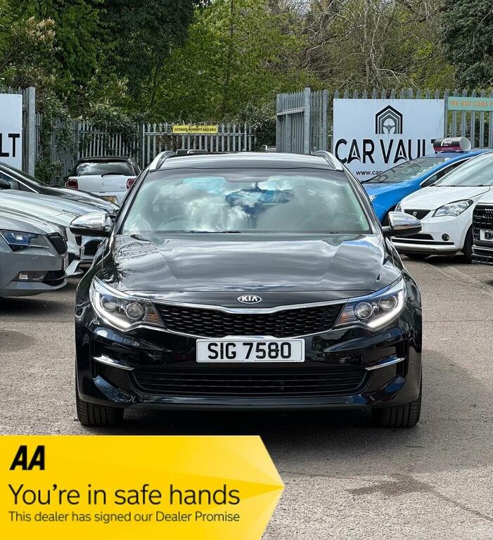 Kia Optima 1.7 Crdi 2 Sportswagon Euro 6 Ss SIG7580 Black #2