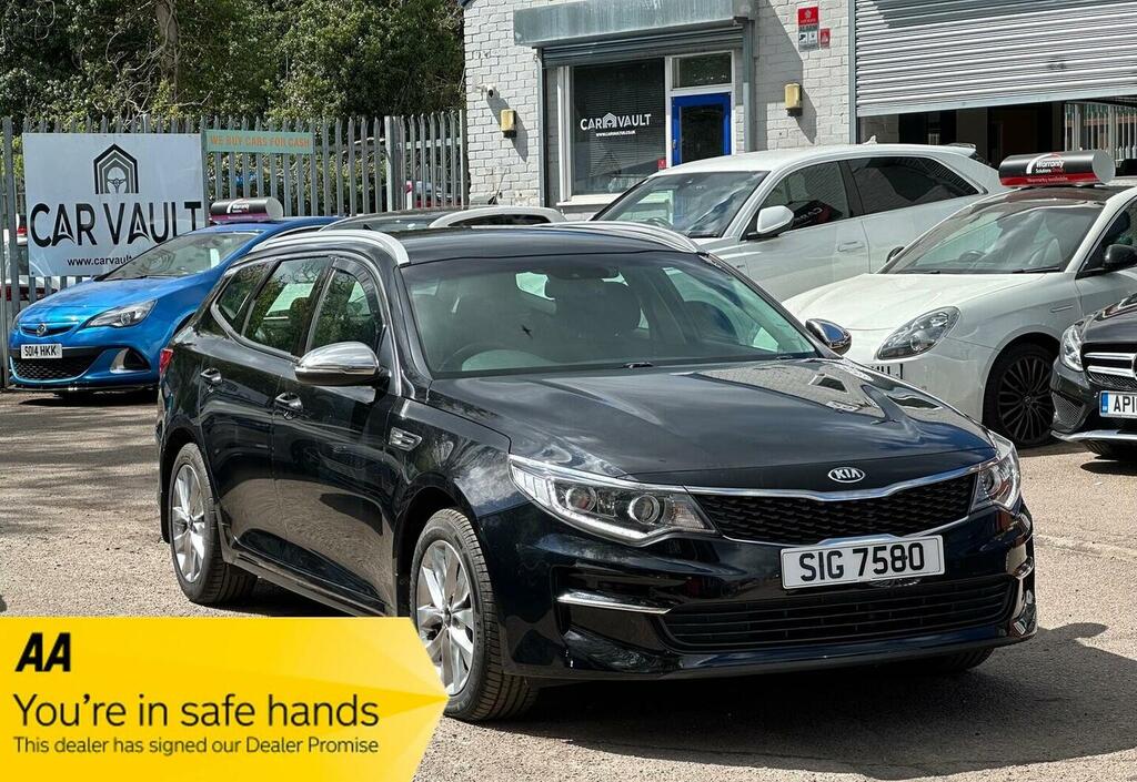 Kia Optima 1.7 Crdi 2 Sportswagon Euro 6 Ss SIG7580 Black #3