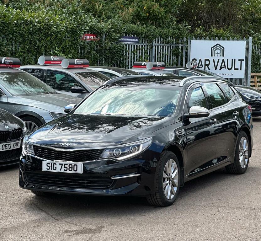 Kia Optima 1.7 Crdi 2 Sportswagon Euro 6 Ss SIG7580 Black #5