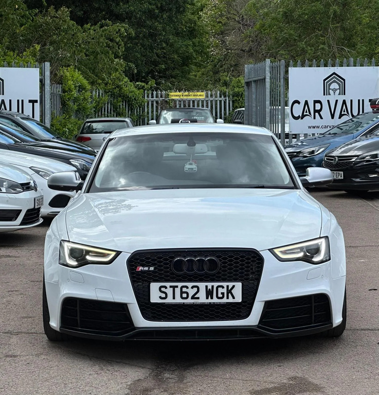 Audi RS5 Coupe 4.2 Fsi V8 S Tronic Quattro Euro 5 2012 White #3