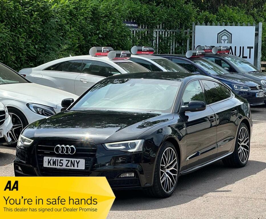 Audi A5 Hatchback 2.0 Tdi Black Edition Plus Sportback Mul Black