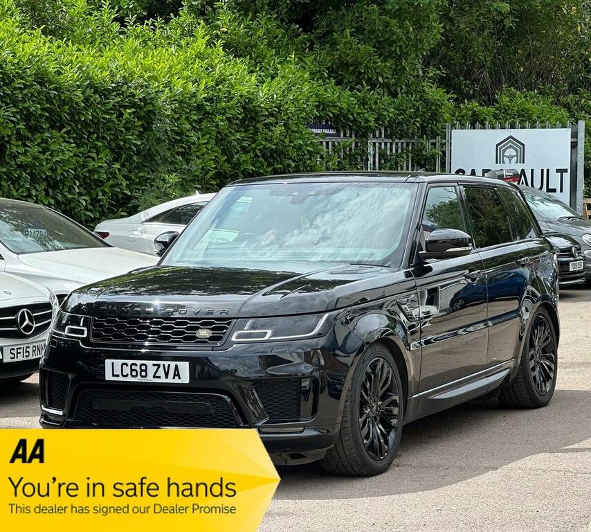 Land Rover Range Rover Sport Suv 3.0 Sd V6 Dynamic 4Wd Euro Black