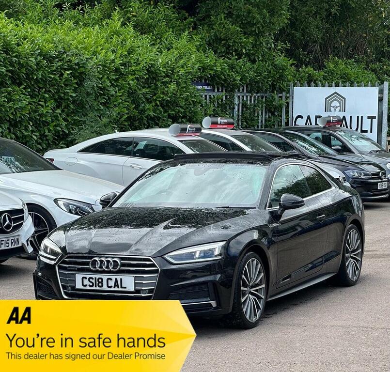 Audi A5 Coupe 2.0 Tdi S Line S Tronic Quattro Euro 6 Ss Black