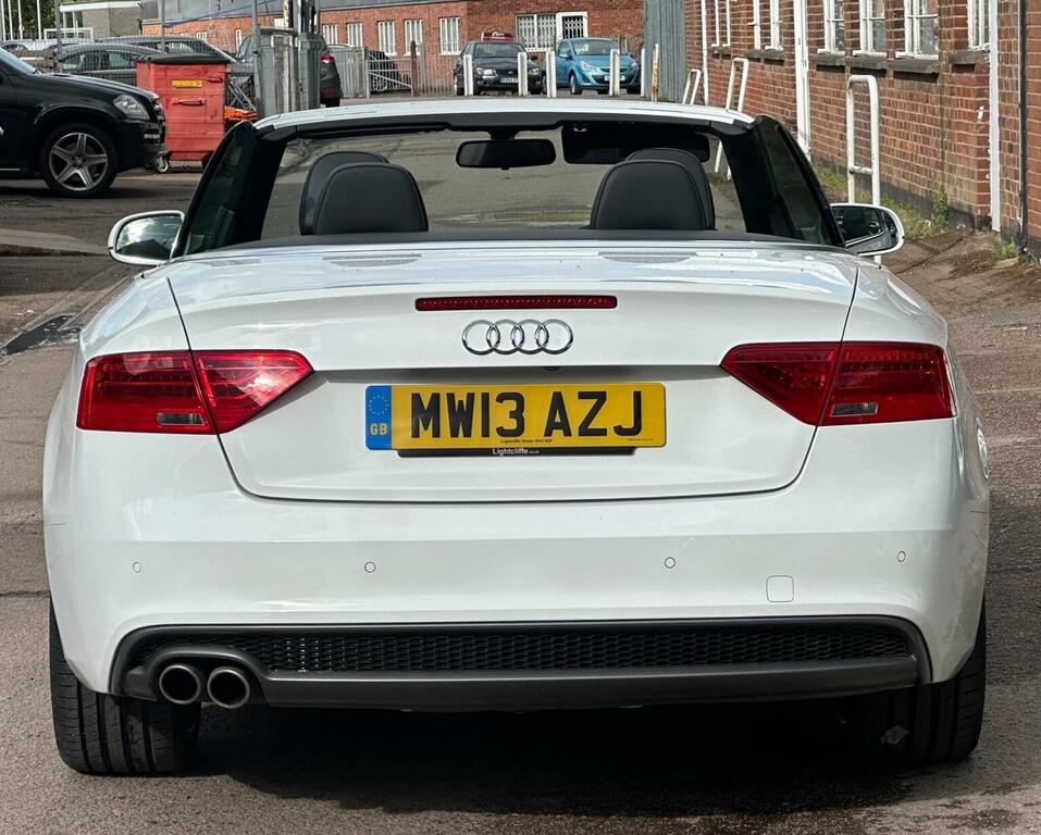 Audi A5 2.0 Tdi 177 S Line Special Edition White #7