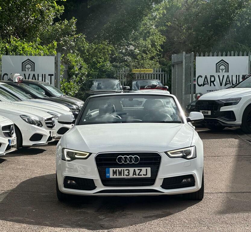 Audi A5 2.0 Tdi S Line Special Edition Euro 5 Ss White #2