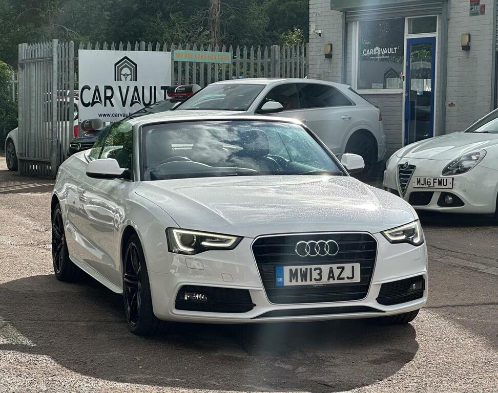 Audi A5 2.0 Tdi 177 S Line Special Edition White #10