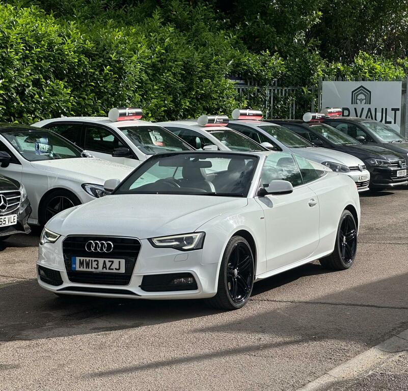 Audi A5 2.0 Tdi S Line Special Edition Euro 5 Ss White #4