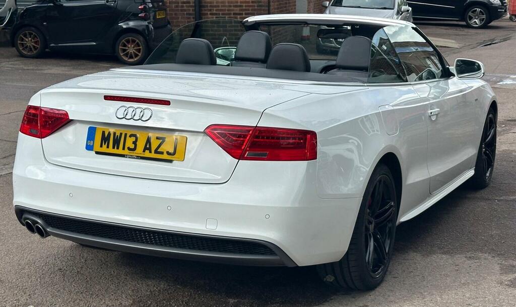 Audi A5 2.0 Tdi 177 S Line Special Edition White #8