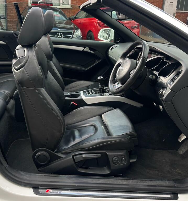 Audi A5 2.0 Tdi 177 S Line Special Edition White #11