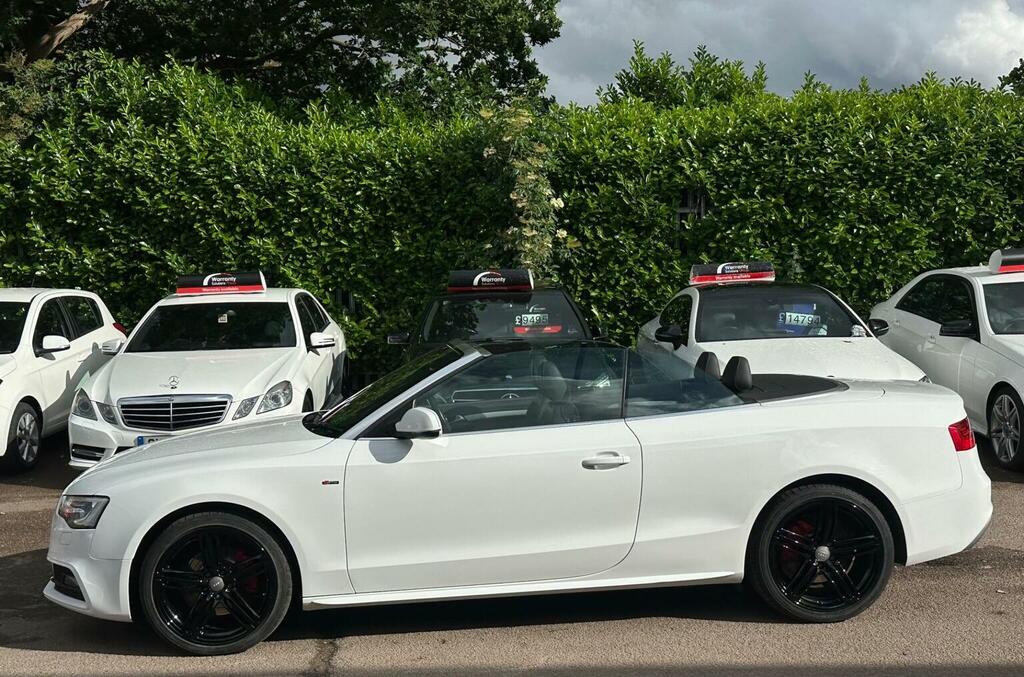 Audi A5 2.0 Tdi S Line Special Edition Euro 5 Ss White #5