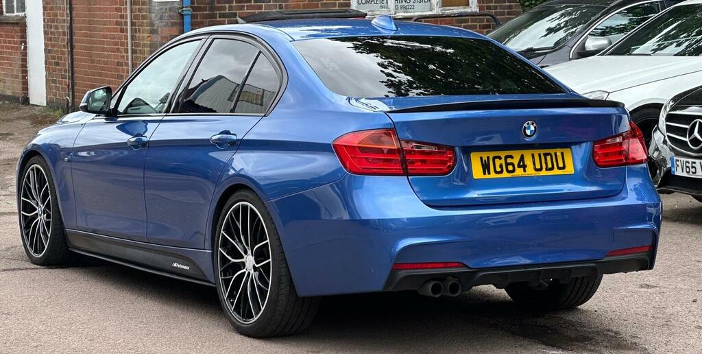 BMW 3 Series Saloon 3.0 330D M Sport Euro 5 Ss 201 WG64UDU Blue #6
